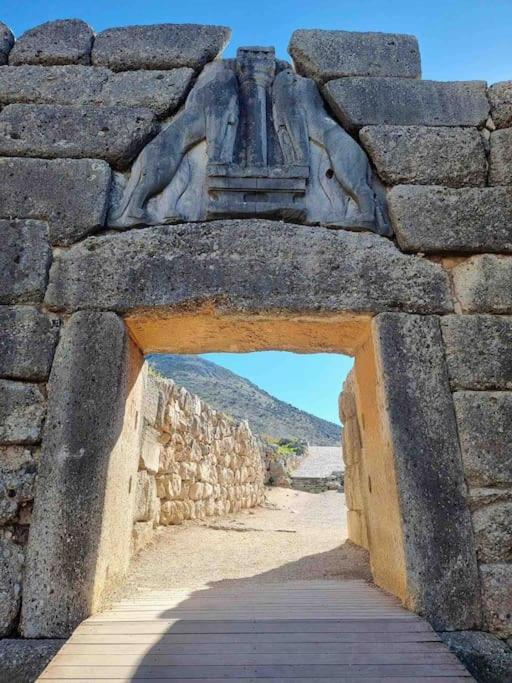 Sunny House At Ancient Mycenae, Close To Nafplio! Mykines المظهر الخارجي الصورة